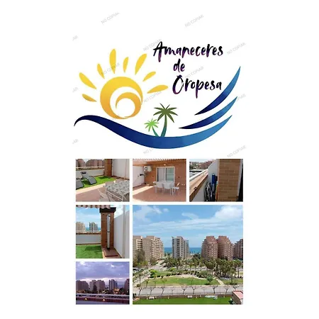 公寓 Torremar 6 Frontal 2 Amaneceres De Oropesa 2ªlinea De Playa